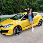 Novi Renault Megane R.S. ima 280 KS i spreman je za No.1, tvrde u Frankfurtu (foto:  Saša Kapetanovič, arhiv Tina Torelli)