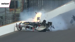 VIDEO: Sebastien Bourdais jurio 372 km/h na kvalifikacijama utrke Indy 500 preživio eksploziju i udarac u ogradu
