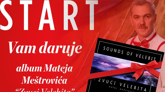 Blagoslovljen Božić i sretna nova 2018. uz dar, "Zvuci Velebita" Mateja Meštrovića - free download