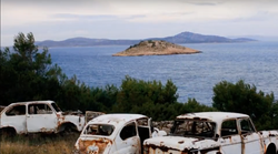 Slijed fotografija Romea Ibriševića iz akcije “Očistimo Hrvatsku od autoolupina, powered by Renault”