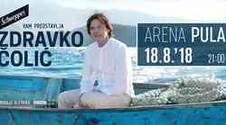 Najveća regionalna zvijezda Zdravko Čolić, održat će veliki koncert 18. kolovoza  u Areni u Puli!