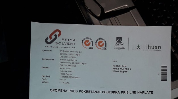 Zbog jedne lipe duga prijete mu ovrhom i nije im teško "gubiti vrijeme" na pisanje, slanje preporučenog pisma, maltretitiranje..., jer zarada i od 600 kn im je zajamčena