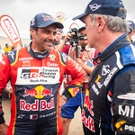 Kakva lekcija Toyote Peugeotu i Miniju koji su jurili i zapinjali, no Nasser Al-Attiyah vozio je najpouzdaniji bolid, Šaškin 4. u klasi (foto: Antoinin Vincent/DPPI)