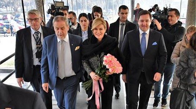 Predsjednica Kolinda Grabar-Kitarović posjetila Gradsku upravu