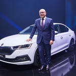 ŠKODA CEO Bernhard Maier presenting the new ŠKODA OCTAVIA on Monday, 11 November 2019 at the Prague Trade Fair Palace. (foto: Škoda press)