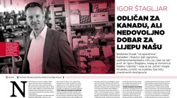 IGOR ŠTAGLJAR, znanstvenik koji je na putu pronalaska lijeka za rak. ODLIČAN ZA KANADU, ali nedovoljno dobar za LIJEPU NAŠU HRVATSKU. Blaženka Divjak "na aparatima"