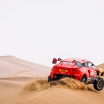 311 Roma Nani (esp), Winocq Alexandre (fra), Hunter, Bahrain Raid Xtreme, BRX, Auto, action during the 11th stage of the Dakar 2021 between Al-‘Ula and Yanbu, in Saudi Arabia on January 14, 2021 - Photo Frédéric Le Floc’h / DPPI (foto: Frédéric Le Floc’h / DPPI)