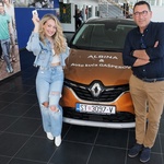 Albina nije osvojila Eurosong, no zato je postala zaštitinim licem Renaulta (foto: Renault)