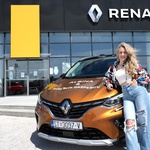 Albina nije osvojila Eurosong, no zato je postala zaštitinim licem Renaulta (foto: Renault)