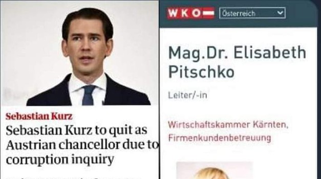 Kurz pao,  Pitschko tuži slovenskog novinara Avdića zbog satire