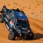 #219 Vanagas Benediktas (ltu), Palmeiro Filipe (prt), Toyota Gazoo Racing Baltics, Toyota Hilux, Auto FIA T1/T2, action during the Stage 3 of the Dakar Rally 2022 between Al Qaysumah and Al Qaysumah, on January 4th 2022 in Al Qaysumah, Saudi Arabia - Photo Florent Gooden / DPPI (foto: Florent Gooden/A.S.O./DPPI)