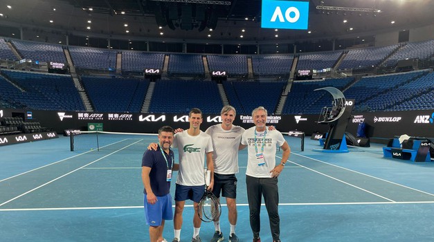 Đoković s Ivaniševićem i družinom trenira i vjeruje kako je sve zlo iza njega i kako će učiniti sve da osvoji 21. grand slam