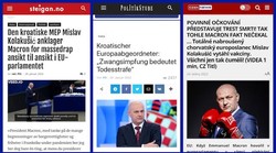 Daleko je odjeknuo, hit je na Twitteru i Facebooku. "Hrvat bombardirao Macrona i Ursulu! ", prenose ga Česi, Nijemci, Francuzi, Slovaci, Španjolci, Englezi, Irci...