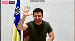 - Dokažite da ste s nama, da nas nećete napustiti. Život mora pobijediti smrt i svjetlo će pobijediti. Slava Ukrajini i hvala Europa