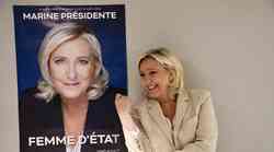 "Femme fatale" priprema se za veliku noć pod sloganom "MARINE PRESIDENTE -  "Femme d'état"