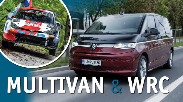 Na WRC Croatia Rally 2022 odveo nas je Volkswagen Multivan - TV Avto magazin