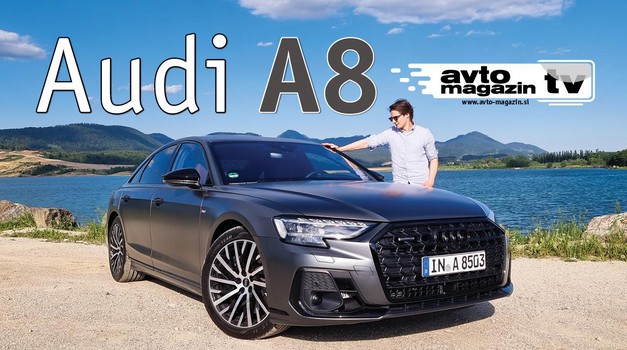 Predstavljamo najnoviji Audi A8, vrhunec automobilskoga prestiža - Avto magazin TV