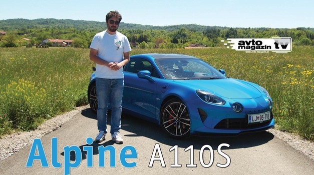 Alpine A110S je slatki kolačić napravljen od najboljih dinamičkih komponenti - Avto magazin TV