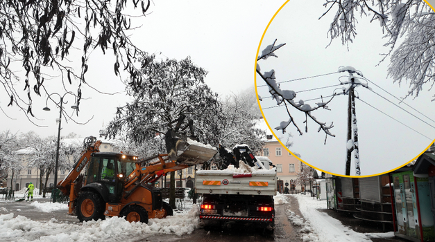 Pola Slovenije bez struje zbog snježnih mećava: nadležni pokušavaju riješiti probleme