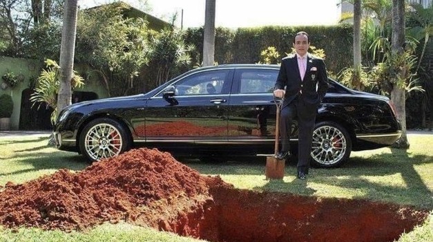 Milijarder zakopao Bentley vrijedan milijun dolara: nitko nije mogao vjerovati kad je objasnio zašto