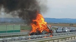 UŽASNO!! Stravična nesreća na autocesti Miloš Veliki u Srbiji (VIDEO)
