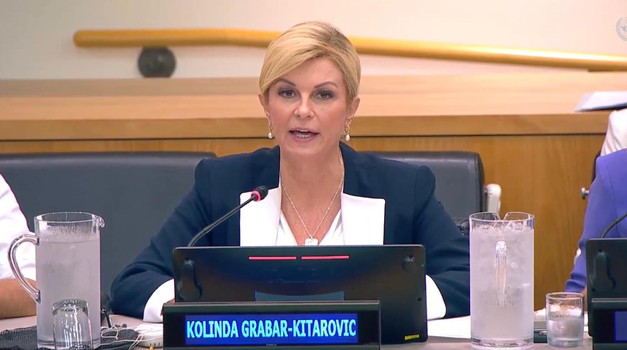 Kolinda zasjala u punom sjaju u New Yorku, u novoj ulozi kao izaslanica Svjetske zdravstvene organizacije