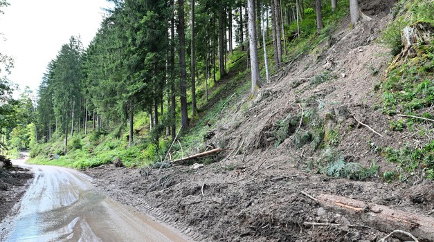 Geolozi upozoravaju na povećanu vjerojatnost odrona (čak i kada padavine prestanu)