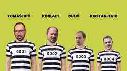 Luka Korlaet & Co. "ubojice su dječjeg lica" zagrebačkih svetinja. Ostati će upamćeni kao arhitekti Možemovskog doba u kojem je "potaracana sa zemljom" "Kuća s 300 prozora", pa Afera Hipodrom...