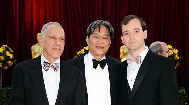 (left to right) Director and Producer Jon Alpert, Director Peter Kwong and Matthew O'Neill arriving for the 82nd Academy Awards at the Kodak Theatre, Los Angeles.  Photo: Press Association/PIXSELL