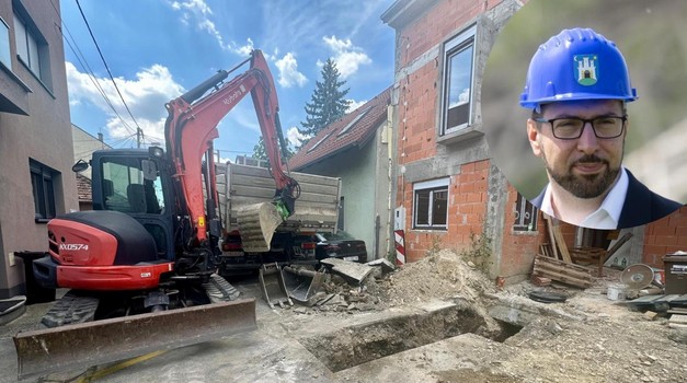 A TO JE TO! U ponedjeljak raskopali pa zakopali za vodu, u utorak sve isto za kanalizaciju, na istom mjestu, na istoj adresi