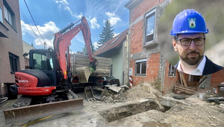 A TO JE TO! U ponedjeljak raskopali pa zakopali za vodu, u utorak sve isto za kanalizaciju, na istom mjestu, na istoj adresi