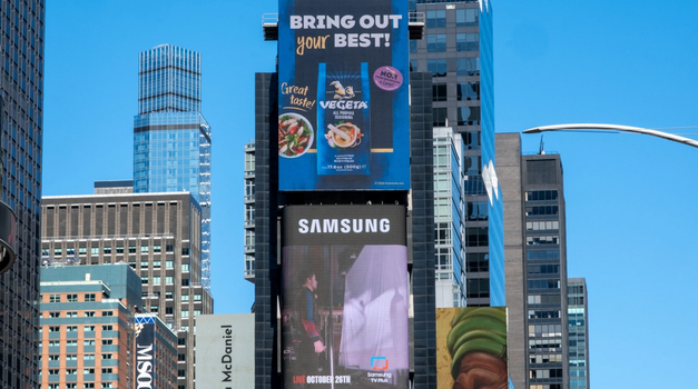 Podravka na čuvenom Times Squaru u New Yorku - blješteći oglas Podravaca u samom središtu svjetske moći