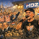 Od šatora do štakora! Podijeli pa vladaj, Andrej i TT koji rat vidjeli nisu, tjeraju nas u sukobe produbljujući traume, to su mangupi koji iskorištavaju i parazitiraju (foto: AI/ Dragan Đukanović)