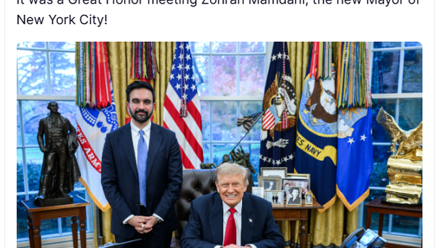 Trump i gradonačelnik Mamdani u Bijeloj kući razgovaraju o velikom planu stanogradnje u New Yorku