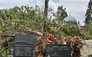 Mirogoj! Ništa više kao što je nekad bilo. Da ti srce stane, za plakanje. Na najpoznatijem svjetskom groblju palo je i više od 300 stabala
