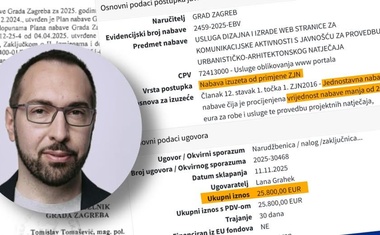 Kakav samo bezobrazluk izvlačenja novca iz proračuna - Tomašević smiješnu web stranicu platio 25.800 eura, a prag za javnu nabavu 26.540 eura