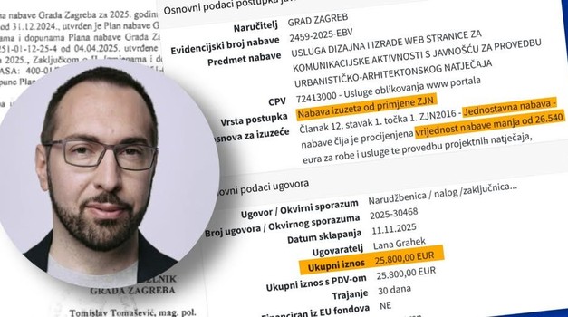 Kakav samo bezobrazluk izvlačenja novca iz proračuna - Tomašević smiješnu web stranicu platio 25.800 eura, a prag za javnu nabavu 26.540 eura