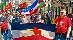 Jugonostalgičari žive i u Trstu, a ne samo u nas - Crvena petokraka poput crvene krpe usred Furlanije-Julijske krajine