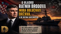 I Trump nas mora pitati smiju li i mogu američki bojni brodovi ploviti hravatskim morem - Zašto ulazak američkih ratnih brodova mora odlučivati Sabor, a ne činovnik