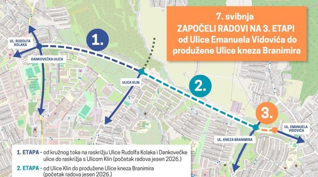 U Starom Brestju Tomašević otvorio radove 3. etape produžetka Ulice Rudolfa Kolaka - istok Zagreba mora prodisati