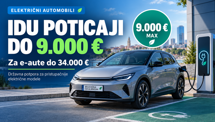 Pripremite se za poticaje, samo što nisu! Cijena vozila ograničena na 34.000 eura, maksimalno 9.000 eura potpore, plug in hibridi isključeni, potiču se i punionice...