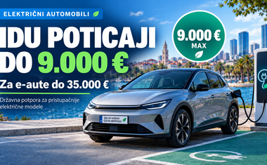 Za "siromašne" poticaji od 9000 eura, za "bogate" 7000 eura, za motocikle 2500 eura - I za Twingo od 22.499 eura, kao i za BMW i4 od 61.000 eura poticaj od 7000 eura