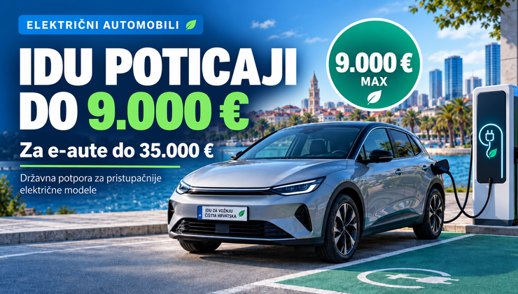Za "siromašne" poticaji od 9000 eura, za "bogate" 7000 eura, za motocikle 2500 eura - I za Twingo od 22.499 eura, kao i za BMW i4 od 61.000 eura poticaj od 7000 eura